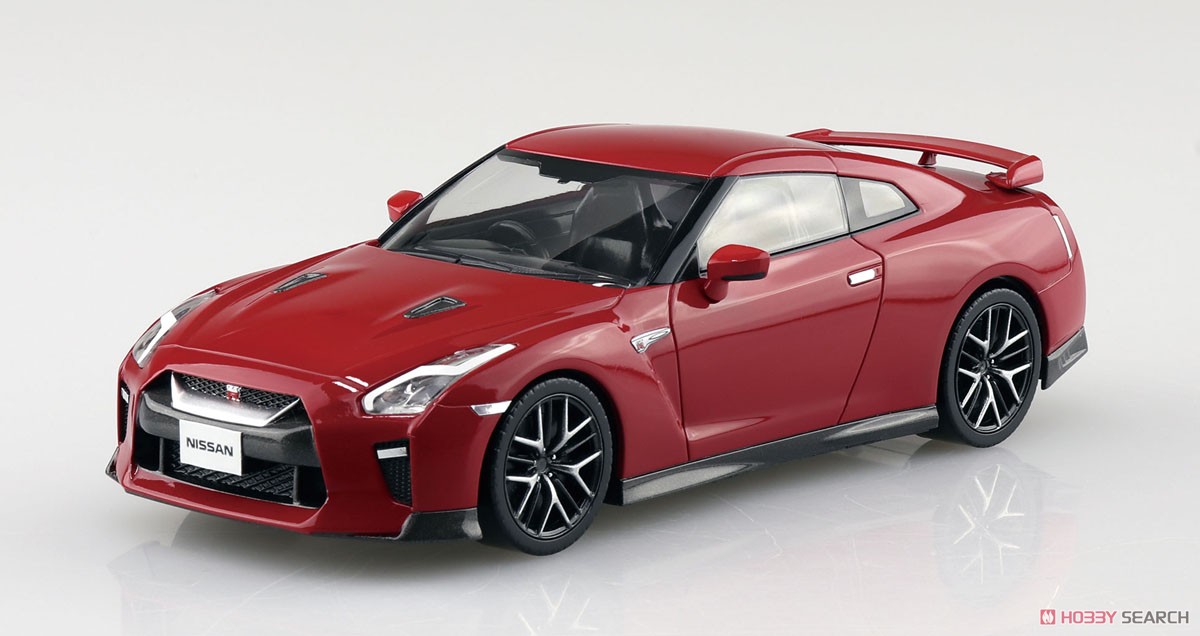 NISSAN GT-R (バイブラントレッド) (プラモデル) 商品画像1