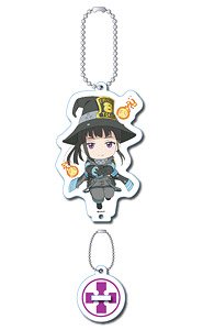 Fire Force Nendoroid Plus Acrylic Stand w/Ball Chain Maki Oze (Anime Toy)