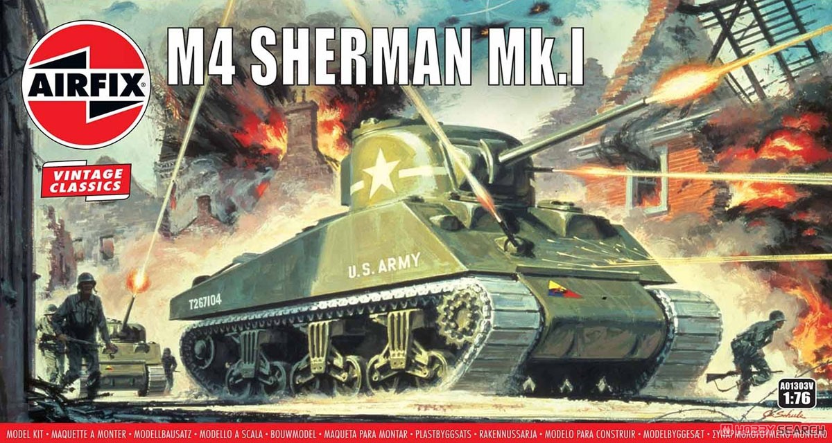 Sherman M4 Mk1 (Plastic model) Package1
