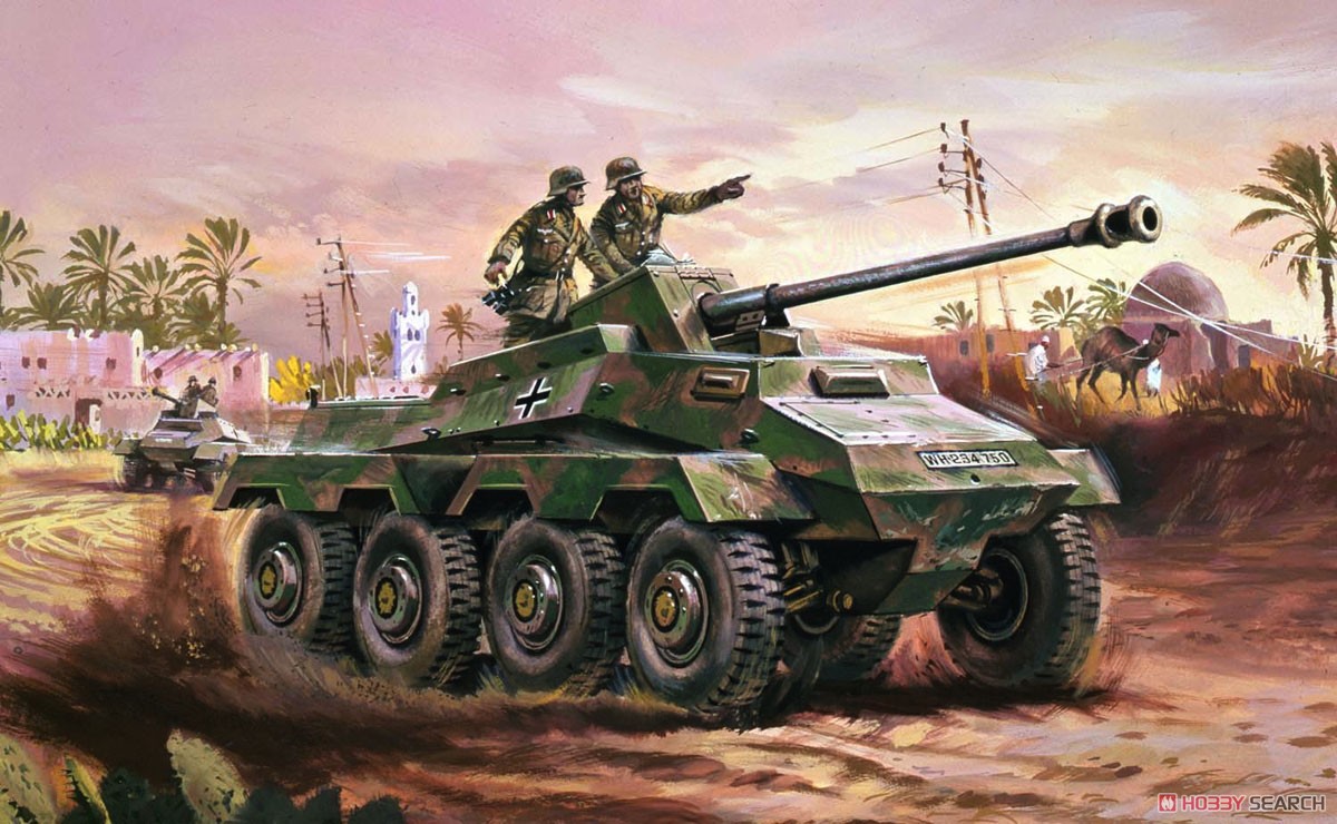 Sd.Kfz.234 装甲車 (プラモデル) その他の画像1