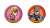 TVアニメ 「ジョジョの奇妙な冒険 黄金の風」 缶バッジセット 「ジョルノ&ミスタ」 (キャラクターグッズ) 商品画像1