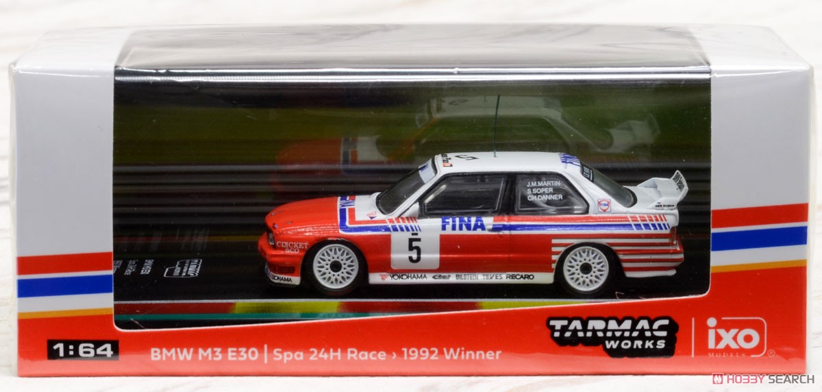 BMW M3 E30 Spa 24hours Race 1992 Winner Driver： Soper / Martin / Danner (ミニカー) パッケージ1