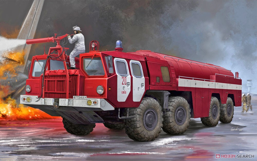 ソビエト MAZ-7310 空港用化学消防車 (プラモデル) その他の画像1