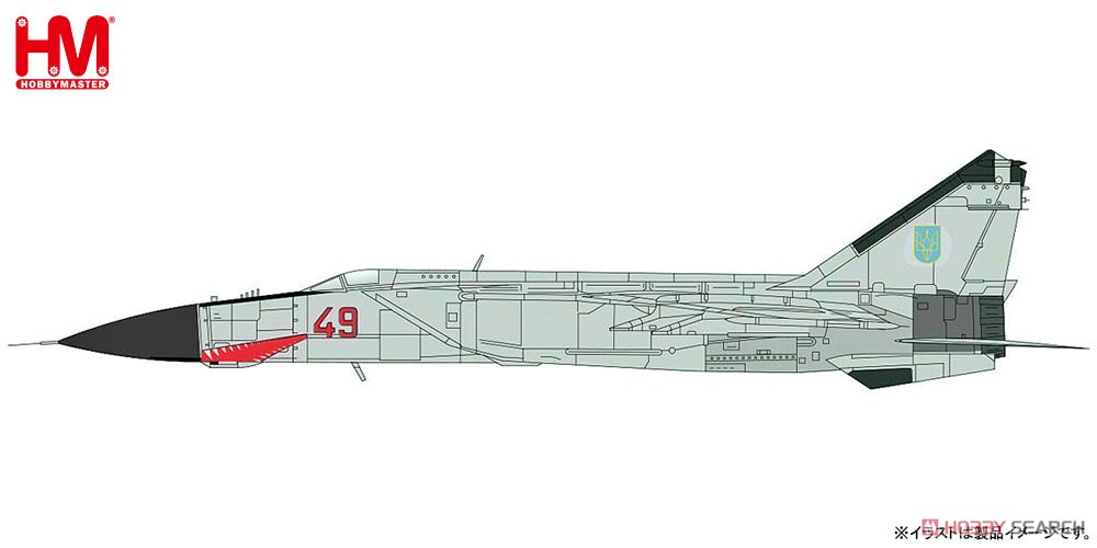 MiG-25PD フォックスバット `ウクライナ空軍` (完成品飛行機) その他の画像1
