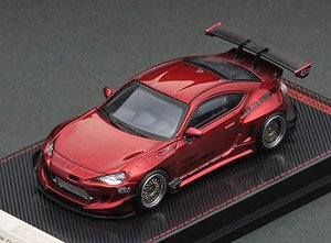 PANDEM TOYOTA 86 V3 Red Metallic (ミニカー)