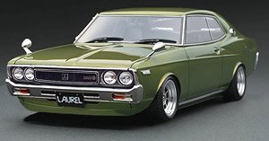 Nissan Laurel 2000SGX (C130) Green ※Hayashi-Wheel (ミニカー)