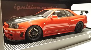 Nismo R34 GT-R R-tune Red (EN-Wheel) (ミニカー)