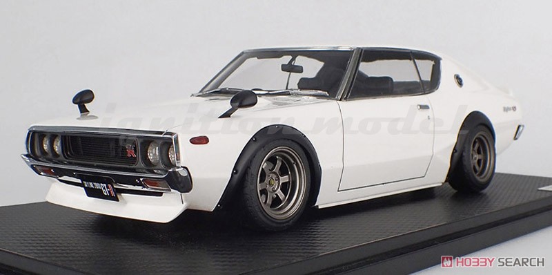 Nissan Skyline 2000 GT-R (KPGC110) White (ミニカー) 商品画像1