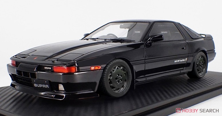 Toyota Supra 3.0GT turbo A (MA70) Black (ミニカー) その他の画像1