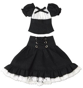 Innocent Girl Set (White x Black) (Fashion Doll)