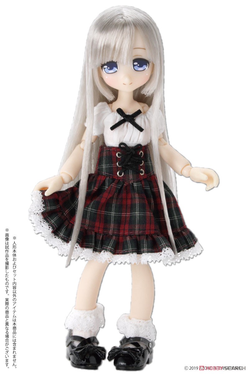 Innocent Girl Set (White x Red Check) (Fashion Doll) Other picture1