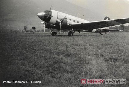 DC-3 スイス航空 neutrality color scheme HB-IRO (完成品飛行機) その他の画像1