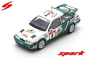 Ford Sierra RS Cosworth No.8 Winner Tour de Corse Rally de France 1988 D. Auriol B. Occelli (Diecast Car)