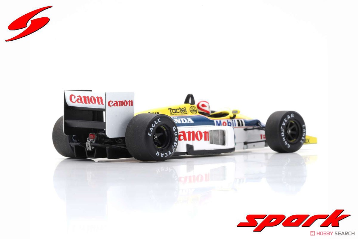 Williams FW11 No.6 Winner Brazilian GP 1986 Nelson Piquet (ミニカー) 商品画像3