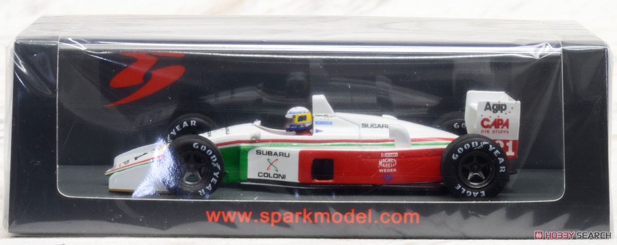 Coloni FC189B No.31 Practice US GP 1990 Bertrand Gachot (ミニカー) パッケージ1