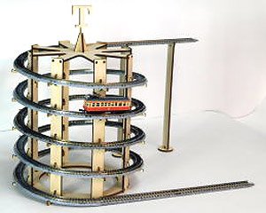 Mini Spyral Tree Kit (for Tomix Fine Track) (Unassembled Kit) (Model Train)