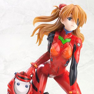 Asuka Langley Shikinami :Q -Plug Suit Test-:RE (PVC Figure)