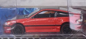 1990 ホンダ CR-X レッド / ブラック (ミニカー)