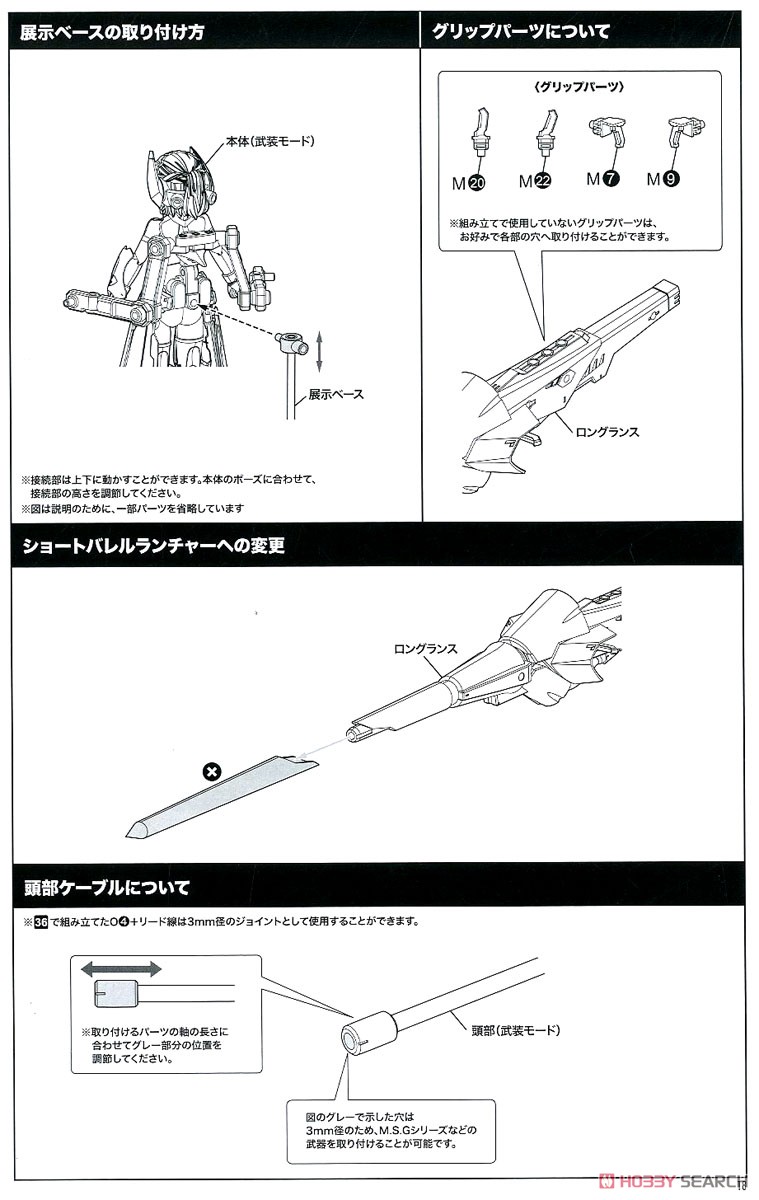 Bullet Knights Lancer Hell Blaze (Plastic model) Assembly guide14