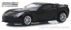 2019 Chevrolet Corvette Z06 Coupe - Black (ミニカー)