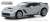 2019 Chevrolet Corvette Z06 Coupe - Blade Silver Metallic (Diecast Car) Item picture1