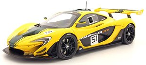 McLaren P1 GTR Geneve Autoshow 2015 Yellow/Green (Diecast Car)