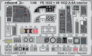 A-6A イントルーダー 内装エッチングパーツ (ホビーボス用) (プラモデル)