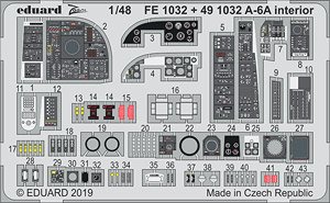 Zoom Etched Parts for A-6A (for Hobby Boss) (Plastic model)