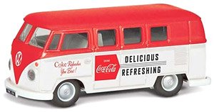 VW Camper 1960`s (Late Model) Coca Cola (Diecast Car)
