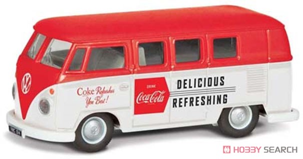 VW Camper 1960`s (Late Model) Coca Cola (Diecast Car) Item picture1