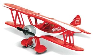 Stearman Biplane Coca Cola (Pre-built Aircraft)