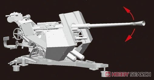 WW.II ドイツ軍 Sd.Kfz.7/2 8トンハーフトラック 装甲キャビン 3.7cm Flak37搭載型 / 3.7cm Flak36搭載型 (2 in1) (プラモデル) その他の画像5