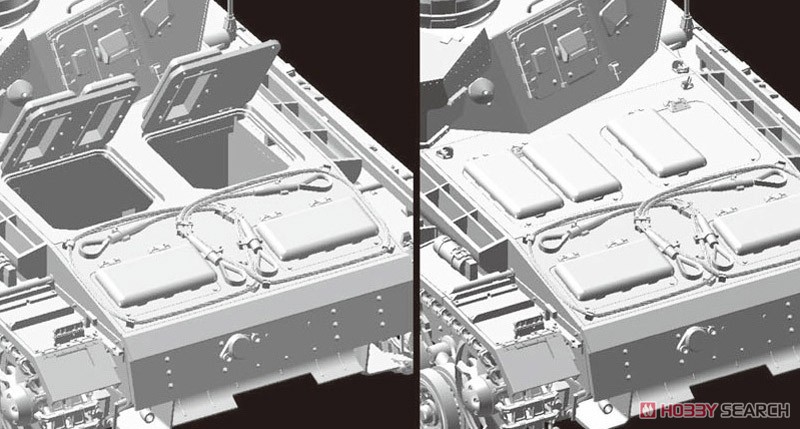 WW.II ドイツ軍 III号戦車J型 極初期/初期生産型 (2 in1) (プラモデル) その他の画像4