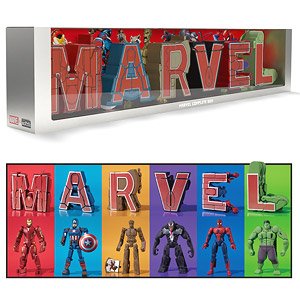 超変換!! もじバケる MARVEL Complete Box (食玩)