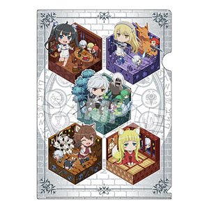 Is It Wrong to Try to Pick Up Girls in a Dungeon? II Nendoroid Plus Vignette Design Clear File (Anime Toy)