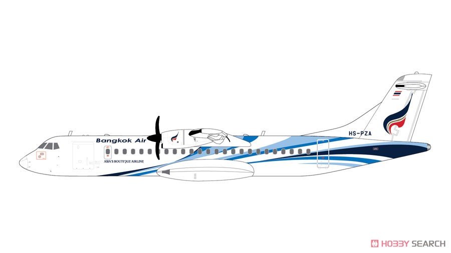 ATR72-600 バンコクエアウェイズ HS-PZA (完成品飛行機) その他の画像1