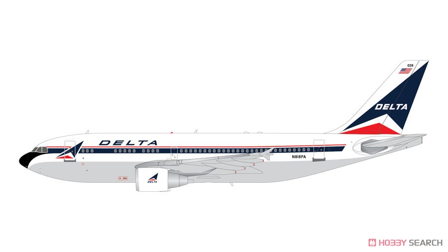 A310-300 デルタ航空 N818PA widget (完成品飛行機) その他の画像1