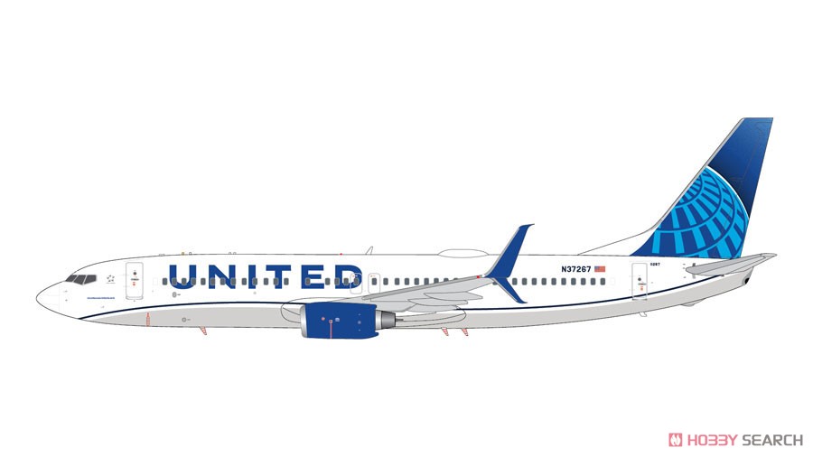 737-800S ユナイテッド航空 n/c N37267 (飛行機完成品) その他の画像1