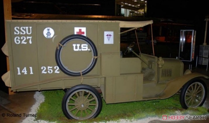 T型フォード 救急車 1917 (プラモデル) その他の画像1