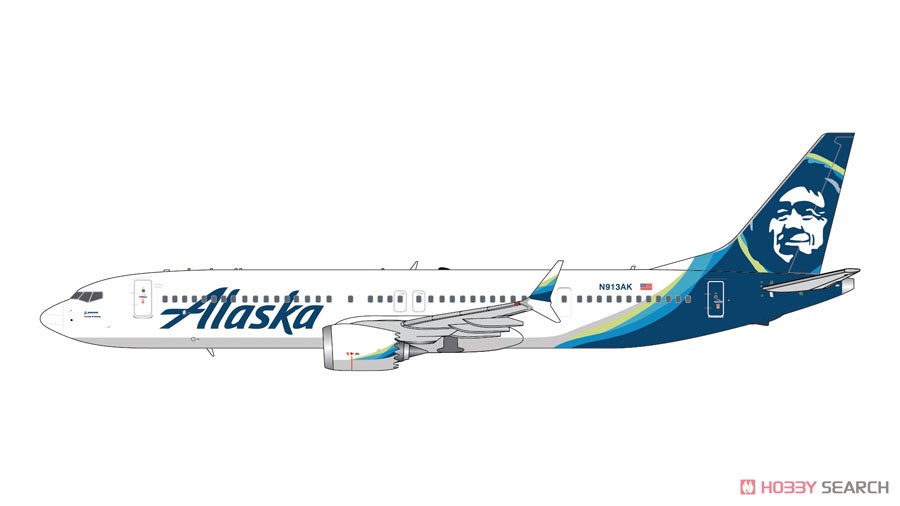 アラスカ航空 737 MAX 9 N913AK (完成品飛行機) その他の画像1