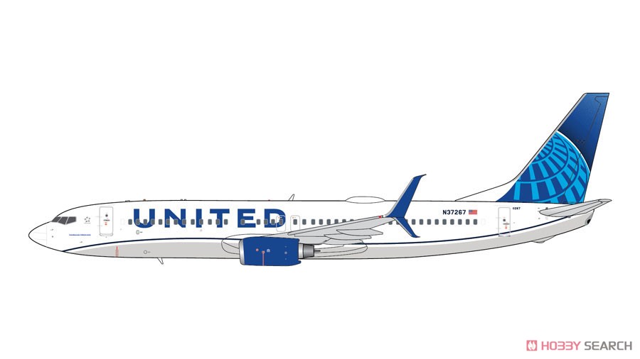 ユナイテッド航空 737-800S N37267 (完成品飛行機) その他の画像1