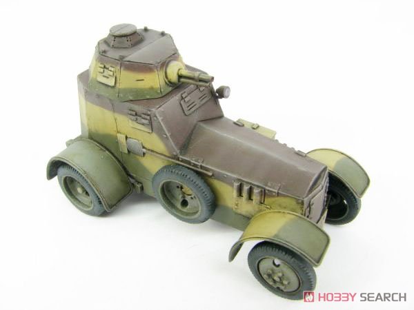 Polish Armoured Car wz.34-II with 37mm Puteaux Gun Full Resin Kit with Decals (Plastic model) Other picture4