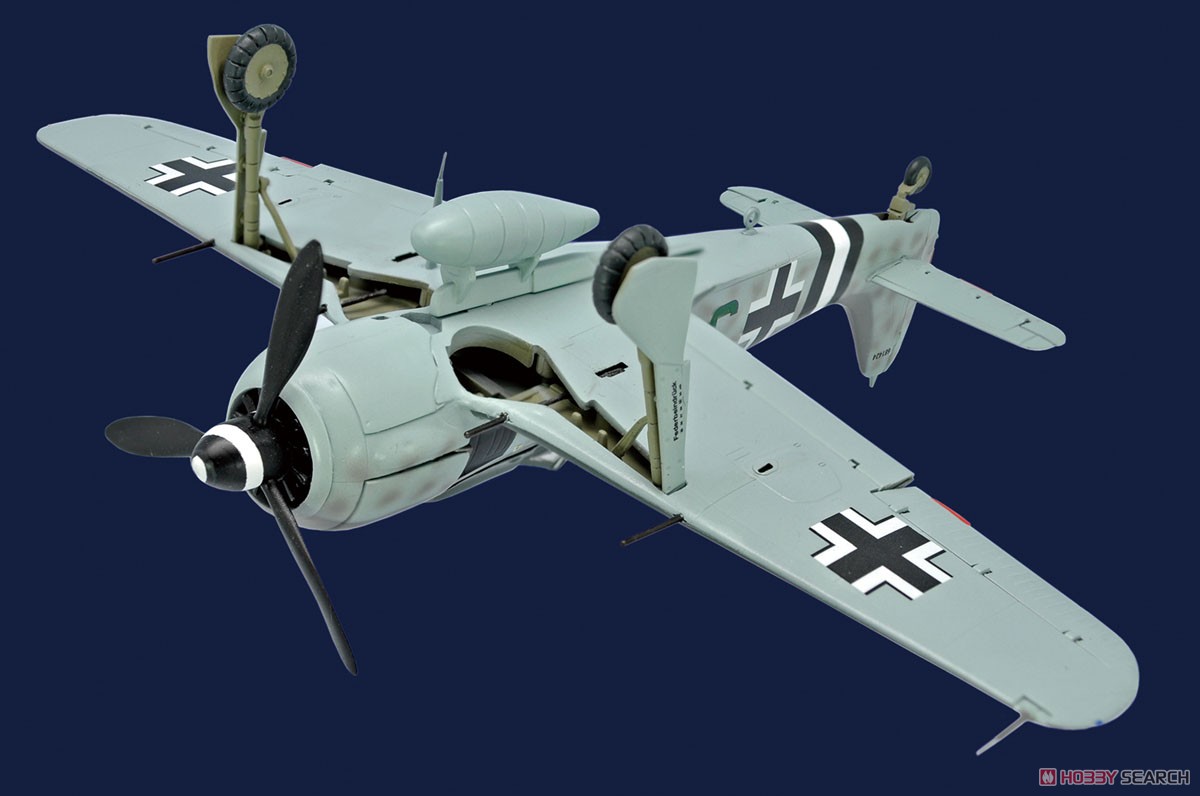 フルアクション フォッケウルフ Fw190A +ディテールアップパーツ付き (食玩) ★単品 商品画像6