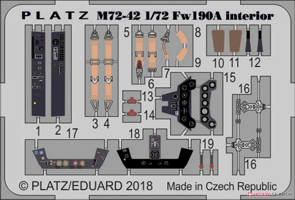 フルアクション フォッケウルフ Fw190A +ディテールアップパーツ付き (食玩) ★単品 その他の画像3
