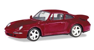(HO) ポルシェ 911 Turbo (993) レッドメタリック (鉄道模型)