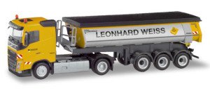 (HO) ボルボ FH サーモトラフトレーラー`Leonhard Weiss` (Baden Wurttemberg / Goppingen) (鉄道模型)