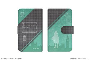The Case Files of Lord El-Melloi II -Rail Zeppelin Grace Note- Diary Smartphone Case for Multi Size [M] 02 Gray (Anime Toy)