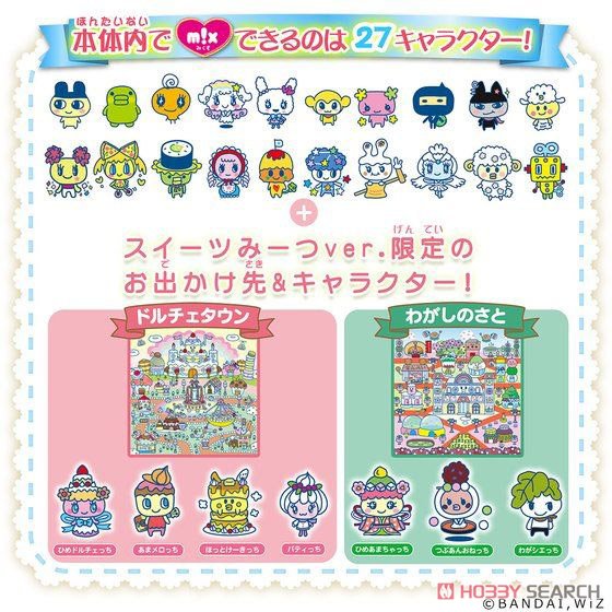 Tamagotchi Meets Sweets Meets Ver. Yellow (Electronic Toy) Other picture1