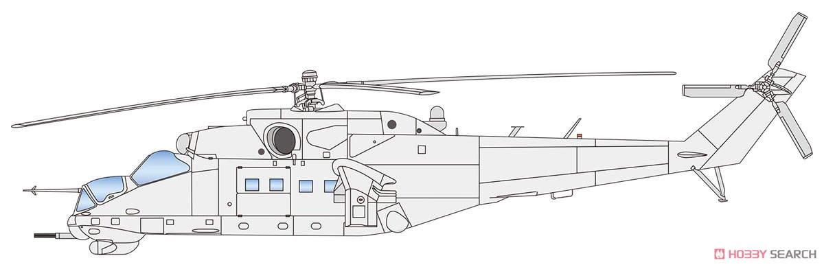 Mi-24V/VP ハインドE (プラモデル) その他の画像1