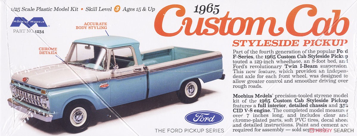 1965 フォード カスタムキャブ スタイルサイド ピックアップ (プラモデル) 解説1